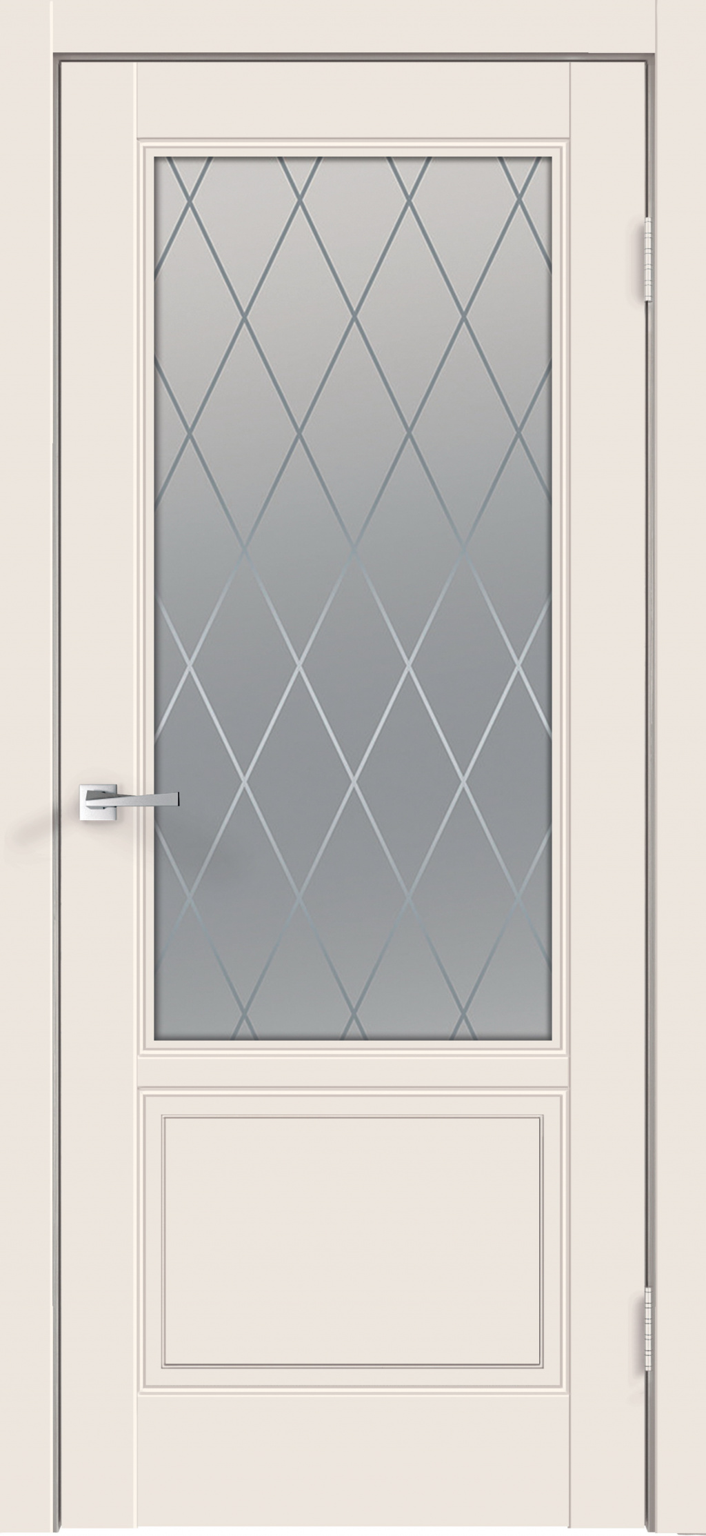 VellDoris Межкомнатная дверь Scandi 2V Ромбы, арт. 6901 - фото №1
