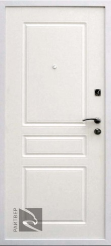Райтвер Входная дверь Х4 Белый, арт. 0001303 - фото №1
