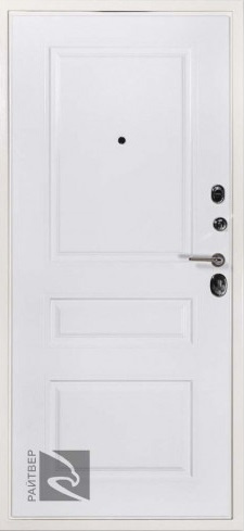 Райтвер Входная дверь Прадо муар белый, арт. 0001315 - фото №1