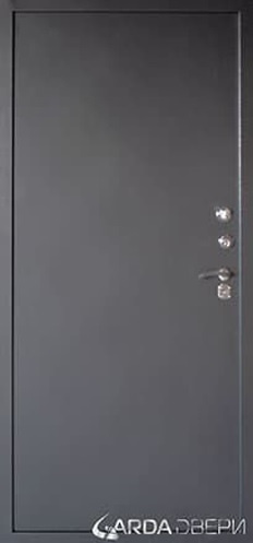 Стальной стандарт Входная дверь Гарда 9 серебро, арт. 0002795 - фото №1