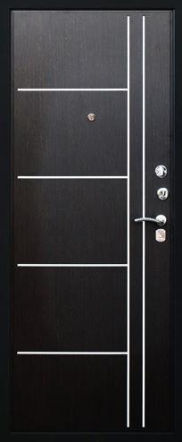 Стальной стандарт Входная дверь Гарда хром, арт. 0002827 - фото №1