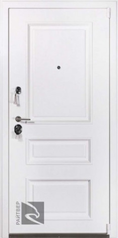 Райтвер Входная дверь Прадо муар белый Термо, арт. 0001317